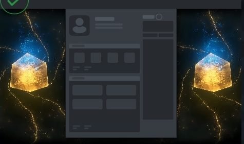 Free Cyber core profile background for steam
